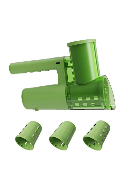 Cady One 4-in-1 Cordless Electric Vegetable Chopper USB Charging, Stainless S...