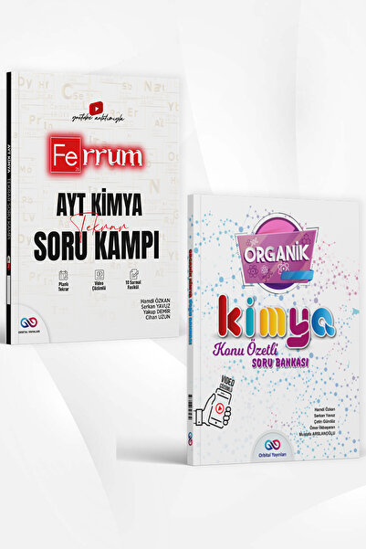 Ulti Yayınları Orbital Yayınları AYT Kimya Ferrum Tekrar Soru Kampı ve Organi...