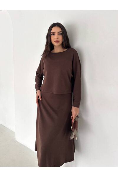 Noa&Noa Σετ φορέματος με λαιμόκοψη καγιάκ