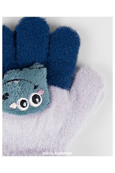 PIECE SIGNATURE Soft Children's Gloves with Different Cute Accessories (1-3 Y...