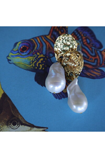 B Design jewelry Soho Baroque Pearl Earrings