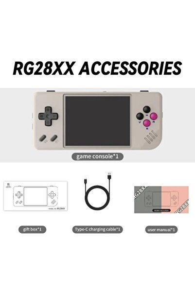 ANBERNIC RG28XX Nostaljik El Atarisi - Taşınabilir Retro Emülatör