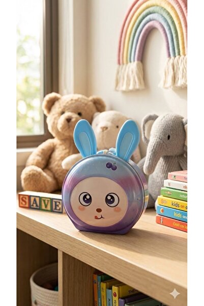 BiTon Toptan 1 bucată Pușculiță metalică cu încuietoare, cu figurină drăguță ...