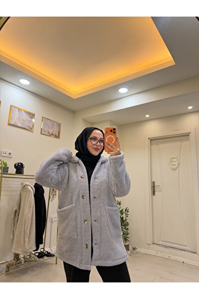 Marka Cepli Peluş çeket