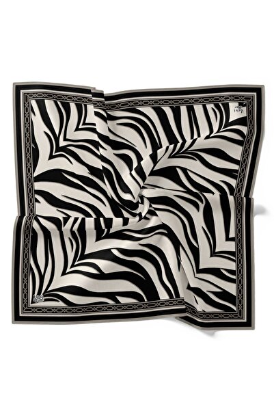 Levidor Geometric Stripes Sports Zebra Pattern Sparkly Crystal Scarf