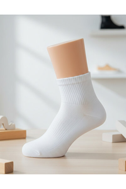 PatiPati 3'LÜ PAMUKLU ARA BOY ÇORAP – Dikişsiz Havlu Taban, Günlük ve Spor Ku...