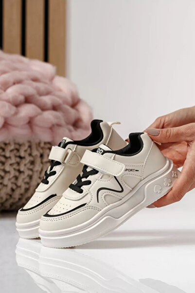 Zaira Μαύρα παιδικά πάνινα παπούτσια από οικολογικό δέρμα Alina #24038 - 27