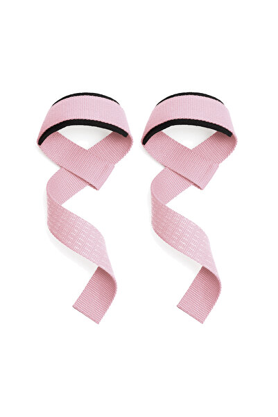 Choice pink-2pcs Weightlifting Wrist Straps Strength Training Adjustable Non-...