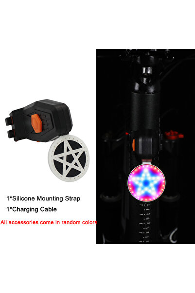 Choice مصباح خلفي للدراجات من نوع Star Bike Photon Drop، مقاوم للماء، بتقنية ...