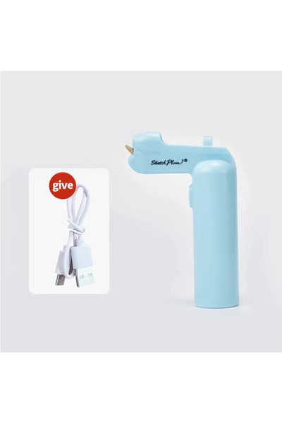 Choice قلم رش كهربائي أزرق، مجموعة فرشاة بخاخ، فرشاة رسم نافثة للحبر، قابلة ل...