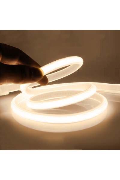 Choice 25M 220V European Plug Warm White 110V 220V Cob LED Tape Outdoor Water...