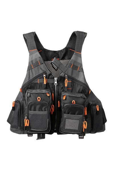 Choice Black unpadded Lixada Outdoor Fishing Vest Sailing Life Jacket Vest EP...