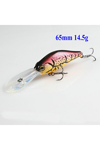 Choice طعم صيد Big F، طعم غوص عميق عائم، طعم كرانك للرمي لمسافات طويلة لصيد س...