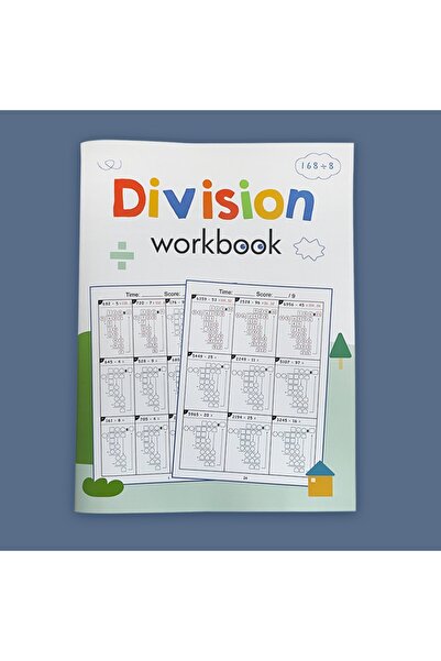 Choice كتاب تمارين كتابة القسمة للأطفال - تمارين لتحسين مهارات الضرب والقسمة ...