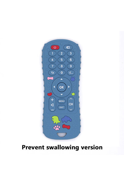 Choice B 1/4PCS ألعاب سيليكون للأطفال على شكل جهاز تحكم عن بعد للتلفزيون، لعب...