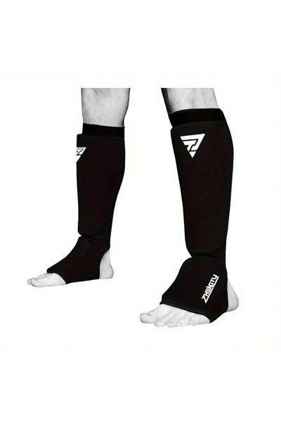 Choice واقي قدم أسود كبير الحجم للملاكمة وفنون القتال المختلطة، واقي للكاحل و...