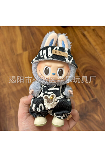 Choice ملابس فقط مقاس 13 لدمية لابوبو مقاس 17 سم V1V2، طقم فستان جديد مع بنطا...