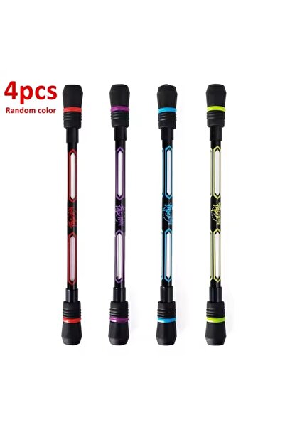 Choice 4 قطع (لون عشوائي) 4/1 قلم دوار، قلم تدوير الأصابع، قلم خدعة للألعاب، ...