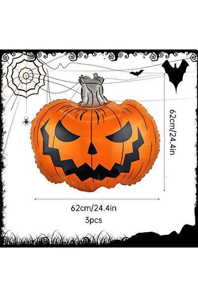 Choice Other 3pcs 3pcs Halloween pumpkin balloons for Halloween party horror ...