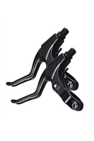 Choice مقبض فرامل دراجة من سبائك الألومنيوم، أسود، زوج واحد، يناسب مقود دراجة...