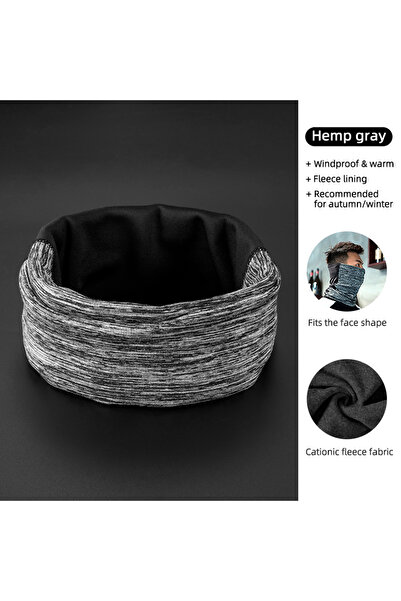 ROCKBROS قناع وجه كامل لركوب الدراجات، مقاس واحد LF7759-2، حراري شتوي، يحافظ ...