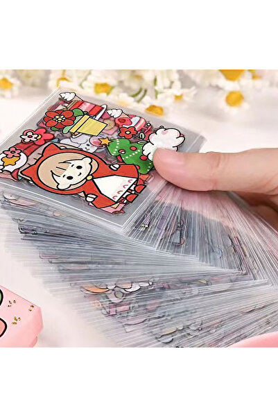 Choice ٥٠ قطعة من ملصقات دفتر الأستاذ اللطيفة المقاومة للماء من مادة PET، غير...