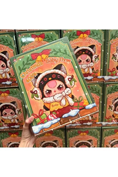 Choice دمية فينيل أصلية من بيبي ثري، إصدار محدود لعيد الميلاد، قطعة واحدة عشو...