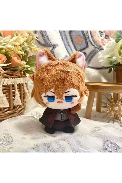 Choice سلسلة مفاتيح قطيفة من أنمي Bungou Stray Dogs، طولها 10 سم، تضم شخصيات ...