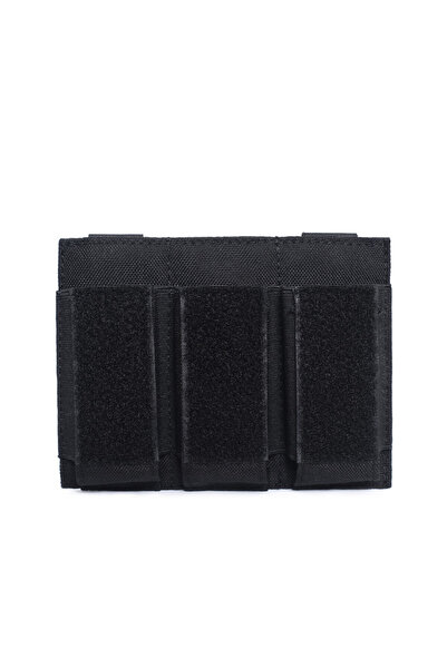 Choice1 جراب ثلاثي مزدوج وثلاثي لمخازن مسدسات 9 ملم، مزود بنظام MOLLE، حقيبة ...