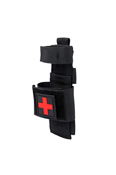 Choice حقيبة تكتيكية سوداء، حقيبة إسعافات أولية، حزام، رباط ضاغط سريع، مقص، م...