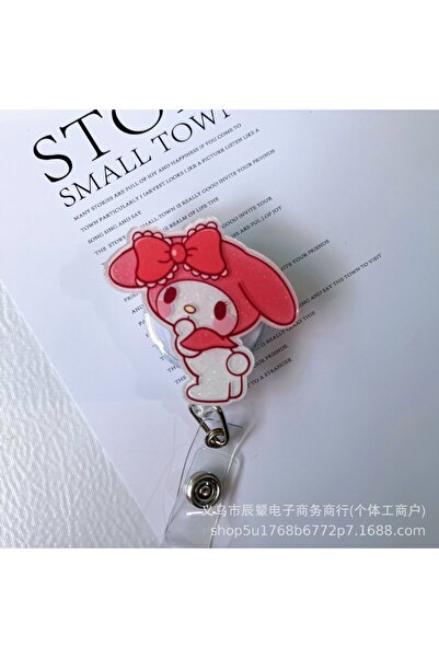 Choice حامل بطاقة تعريف قابل للتوسيع لشخصية كورومي من سانريو هيلو كيتي، مناسب...