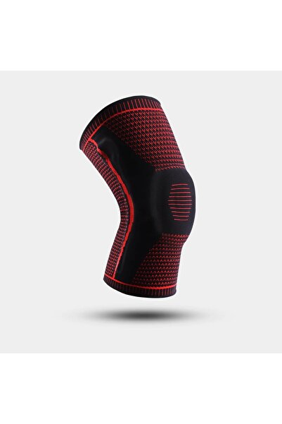 Choice M Red 1PC Silicone Knee Pads Strap Patella Medial Support Meniscus Com...