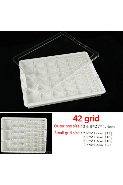 Choice 42 gird 42/50/78 Grids Box Elizabeth Ward Bead Storage Portable Contai...