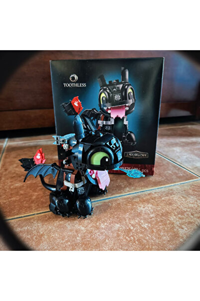 Choice A Adult Building Blocks Set - Toothless Dragon Model 10375 Movie Fan G...