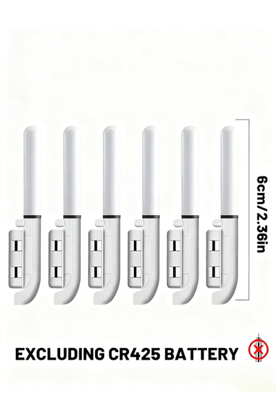 Choice 6 قطع من أضواء خطاف الصيد، 6 قطع من أضواء طرف صنارة الصيد، مؤشرات عضة ...