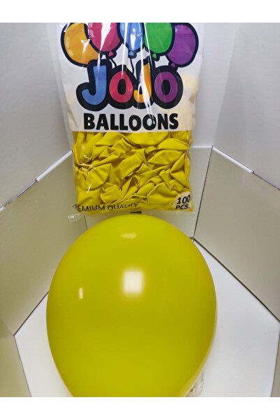 JOJO Balon 100'lü Tüm Renkler A Kalite Balon