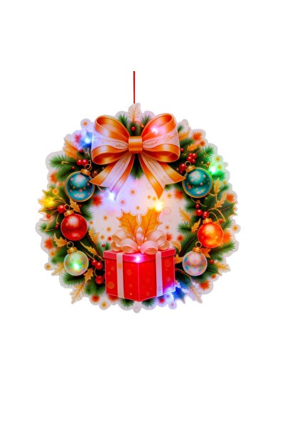 Choice One Size D Luminous Door Hanging Decorations Christmas Home Diy Colorf...