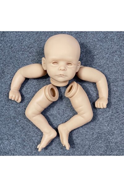 Choice طقم دمية طفل حديث الولادة غير مطلية بعيون زرقاء، مقاس 20 بوصة، مصنوعة ...