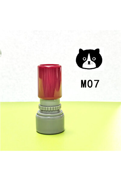 Choice7 طابع heimaoto M07 بنمط قطة، طابع حيوان قطة سوداء لإلهام وتشجيع التدري...