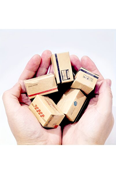 Choice مجموعة كرتون صغيرة مكونة من 5 قطع، مثالية لتخزين وتعبئة وعرض ملحقات ال...