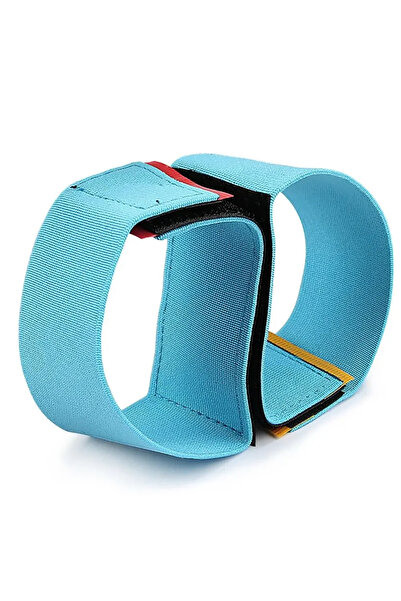 Choice أحزمة قدم زرقاء للجمباز - ربط قابل للتعديل مانع للانزلاق للتدريب وإعاد...