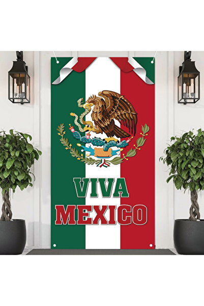 Choice green Viva Mexico Door Cover Dia De La Independencia Mexican Independe...