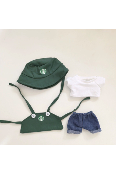 Choice No Dolls Clothes-109 15-17cm For Labubu Doll Clothes Fashion Coffee Wo...