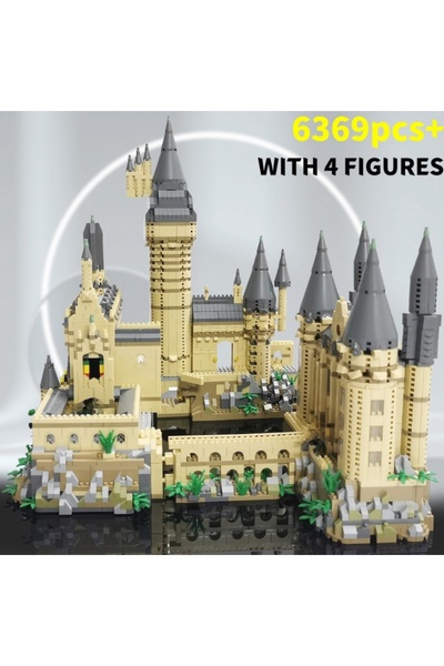 Choice 6369 قطعة - بدون إضاءة، 2025 MOC، مجموعة بناء مصغرة لقلعة هوجورتس السح...