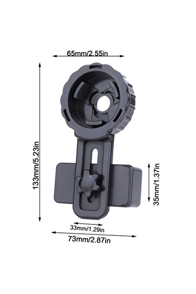 Choice CM-5 Spotting Scope Smartphone Camera Adapter Telescope Camera Adapter...