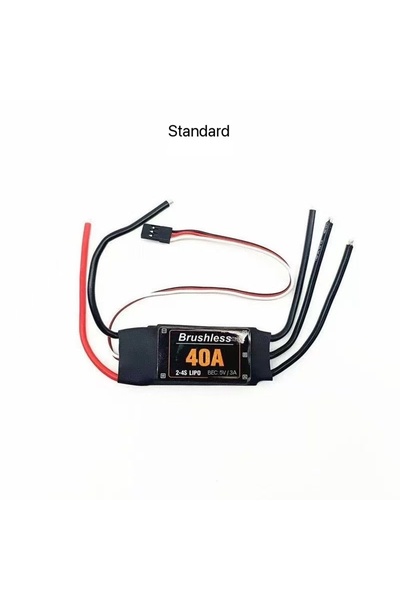 Choice وحدة تحكم سرعة إلكترونية (ESC) ملونة طويلة السلك بدون فرش XXD بقوة 40 ...