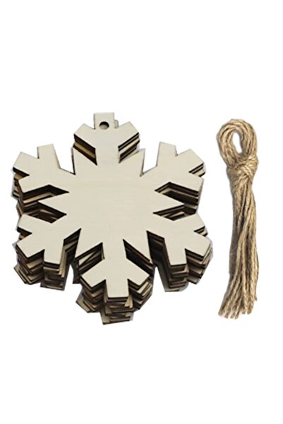 Choice 50pcs snow 10/20/50Pcs DIY Wooden Christmas Balls Decoration Craft Art...