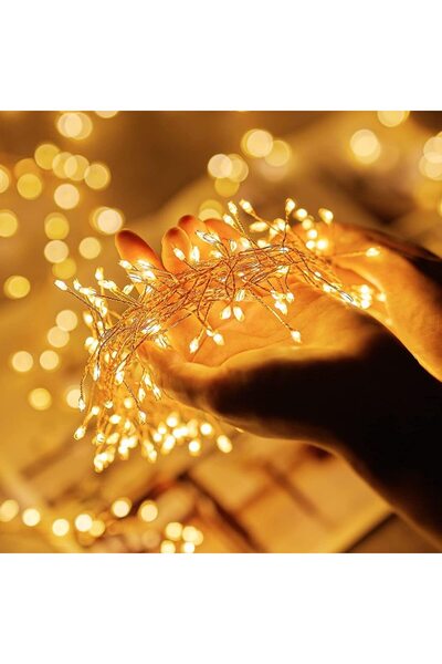 Choice 3M 100LEDS Warm Light USB LED Firecracker String Lights Outdoor Garden...