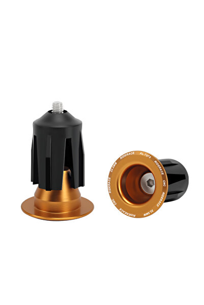 Choice زوج واحد من سدادات طرفية لمقود الدراجة، مصنوعة من سبائك الألومنيوم، لو...