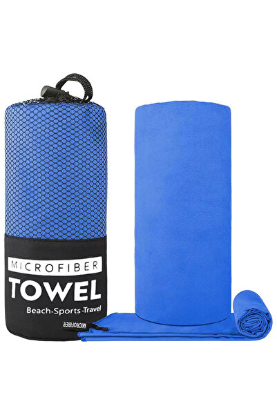 Choice 40x80cm Royal blue Quick-Drying Sports Towel Thick Sand Free Microfibe...